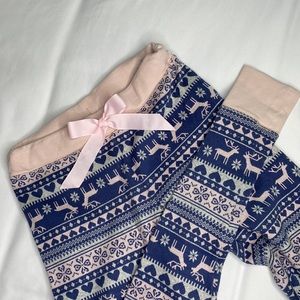 Make + Model Fair Isle Pajama Pants